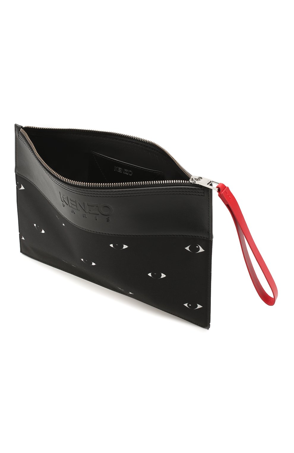 Клатч multi eye KENZO черного цвета по цене 19950 руб., арт. F955PM202B29, фото 4 Клатч multi eye KENZO, арт. F955PM202B29, фото 4