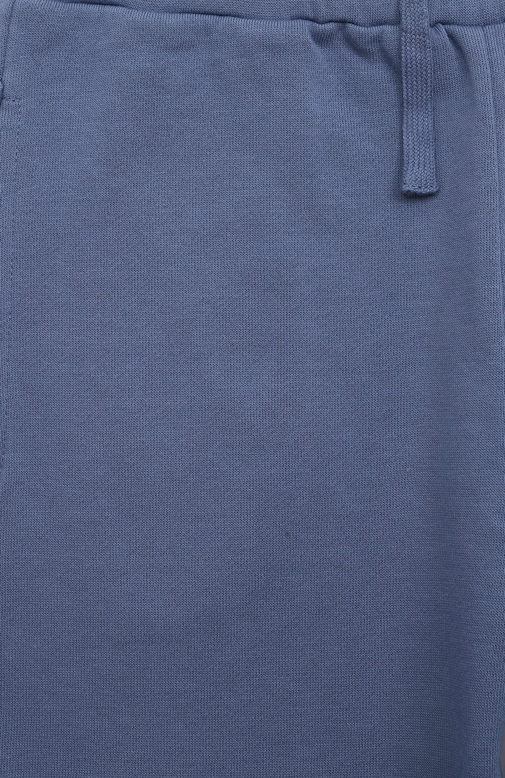 Хлопковые джоггеры STELLA MCCARTNEY синего цвета по цене 11650 руб., арт. TT6Q60, фото 3 Хлопковые джоггеры STELLA MCCARTNEY, арт. TT6Q60, фото 3