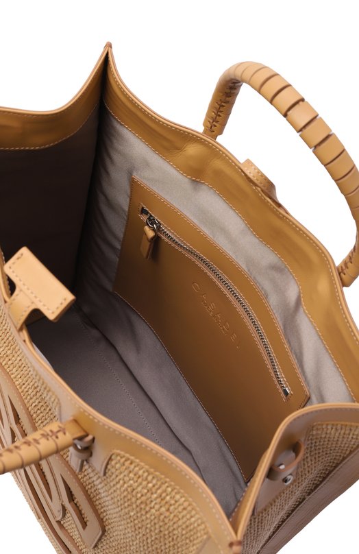 Сумка-тоут Beaurivage Casadei 3W379V0000/BEAUR Бежевый  3W379V0000/BEAUR Фото 5