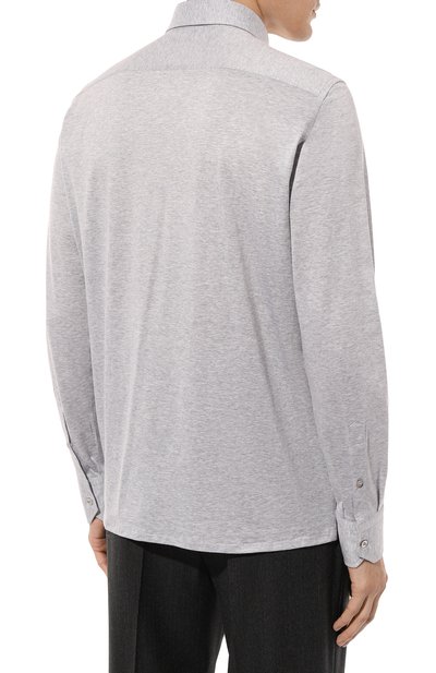 Рубашка из хлопка и шелка STEFANO RICCI, арт. CJ007593/TE2801, фото 4