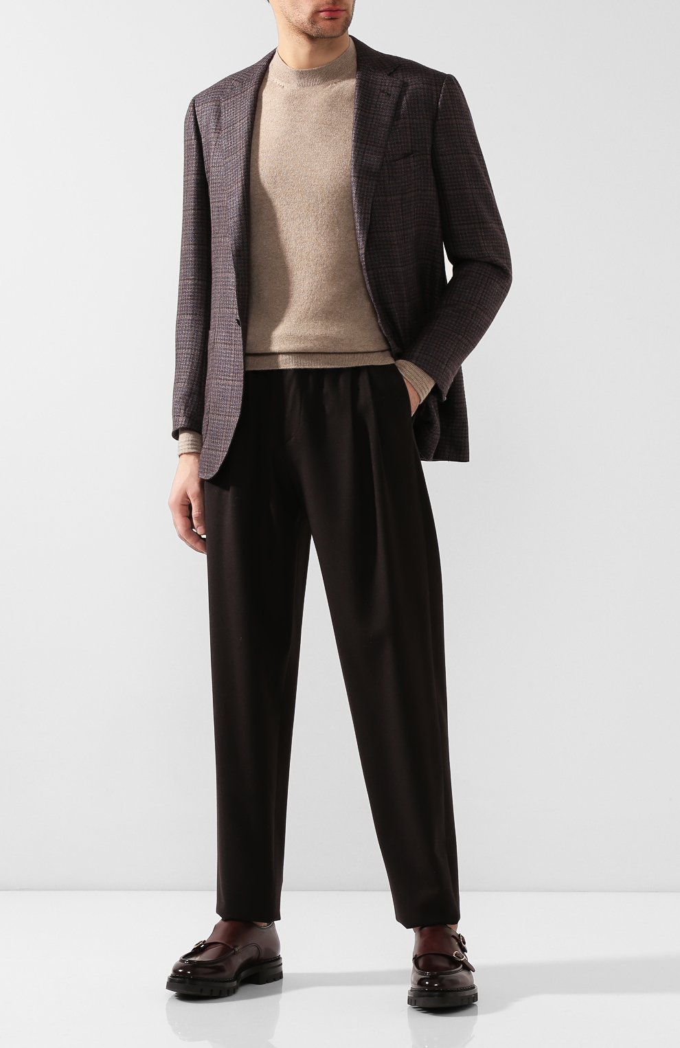 Кожаные монки SANTONI, арт. MCC016201ML6HVVDQ34, фото 2