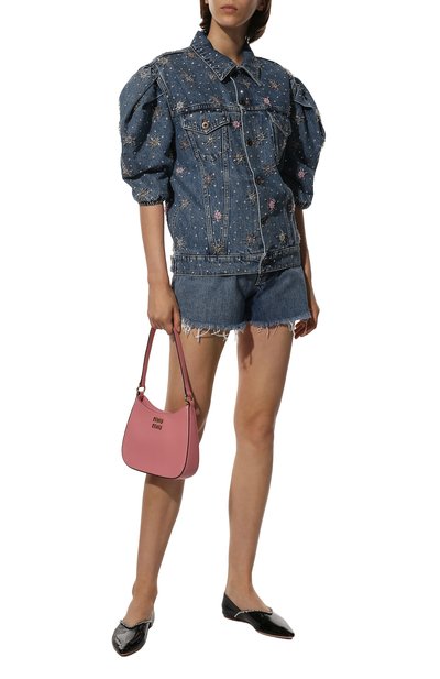 Джинсовая куртка MIU MIU, арт. GWB145-10RJ-F0008, фото 2