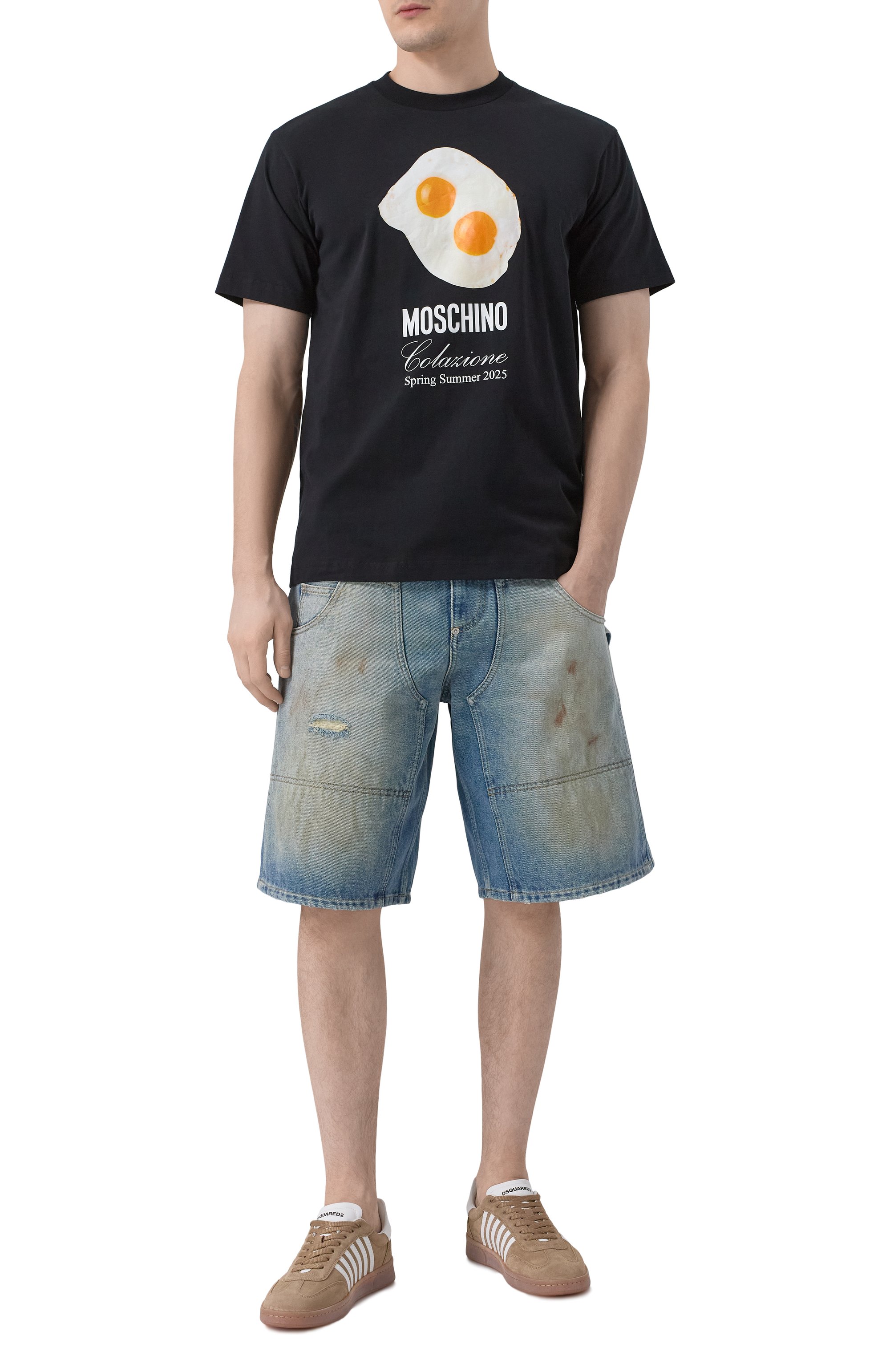 Джинсовые шорты MOSCHINO, арт. A0329/0223, фото 2