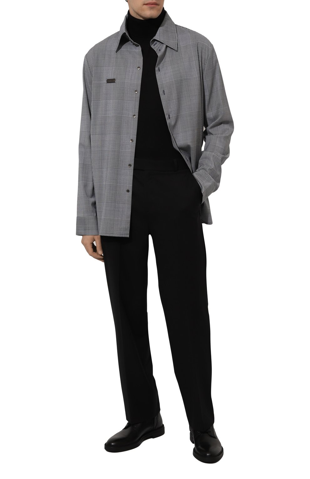 Шерстяная рубашка WHO_AM, арт. MS2-SV238-BLU, фото 2