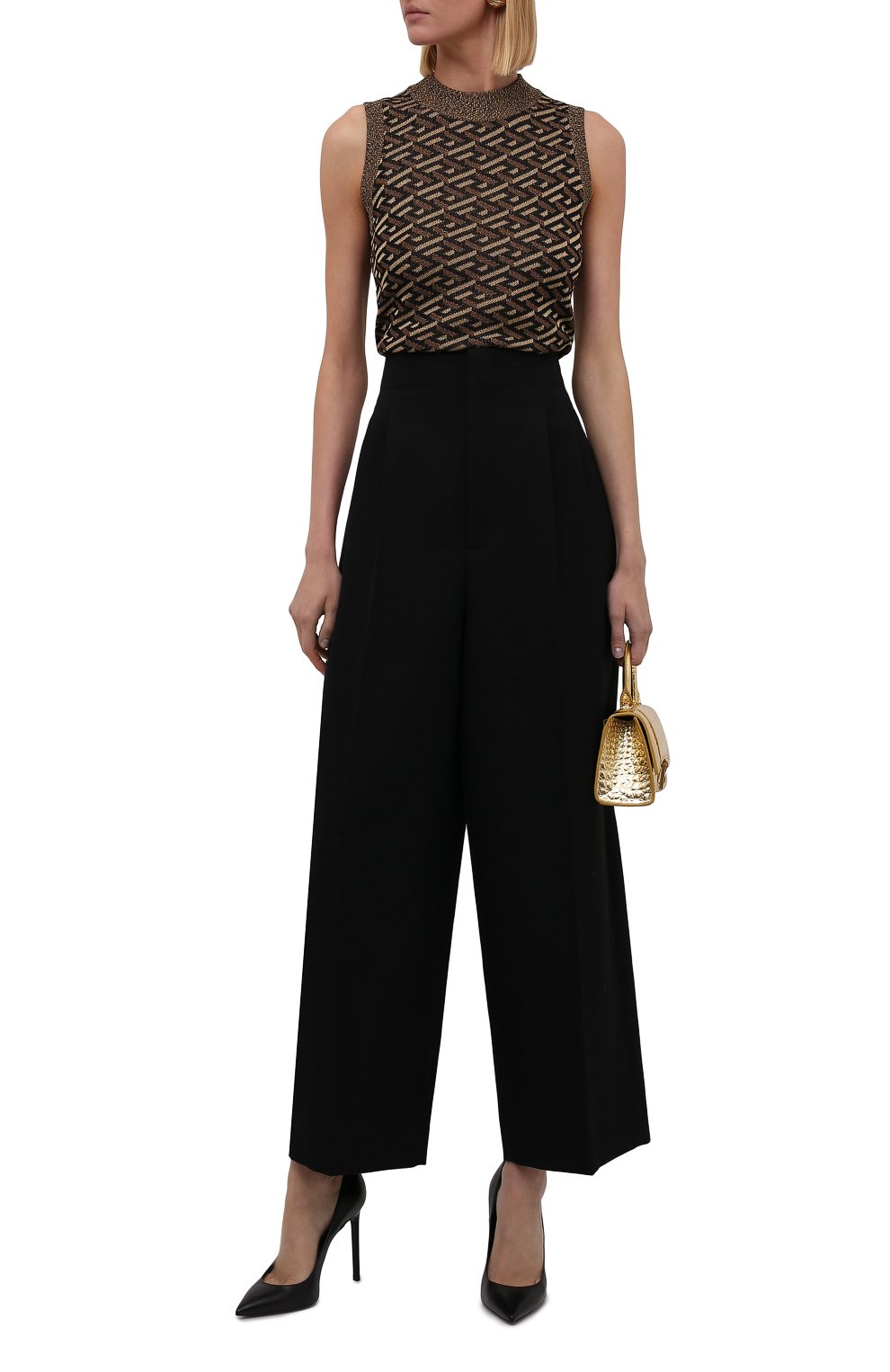 Топ из вискозы VERSACE, арт. 1002334/1A01524, фото 2