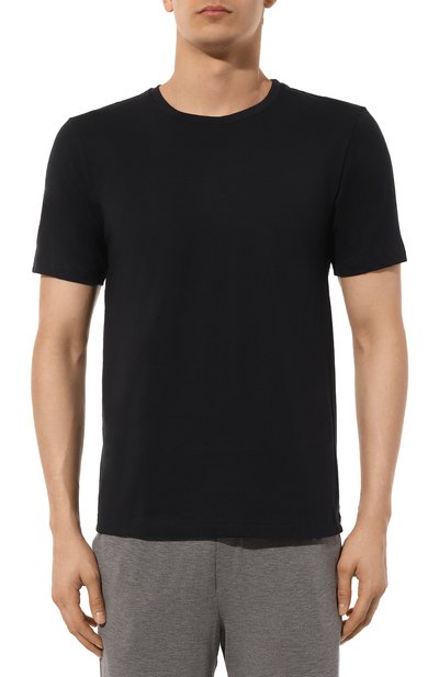 Хлопковая футболка HANRO, арт. 075050, фото 3