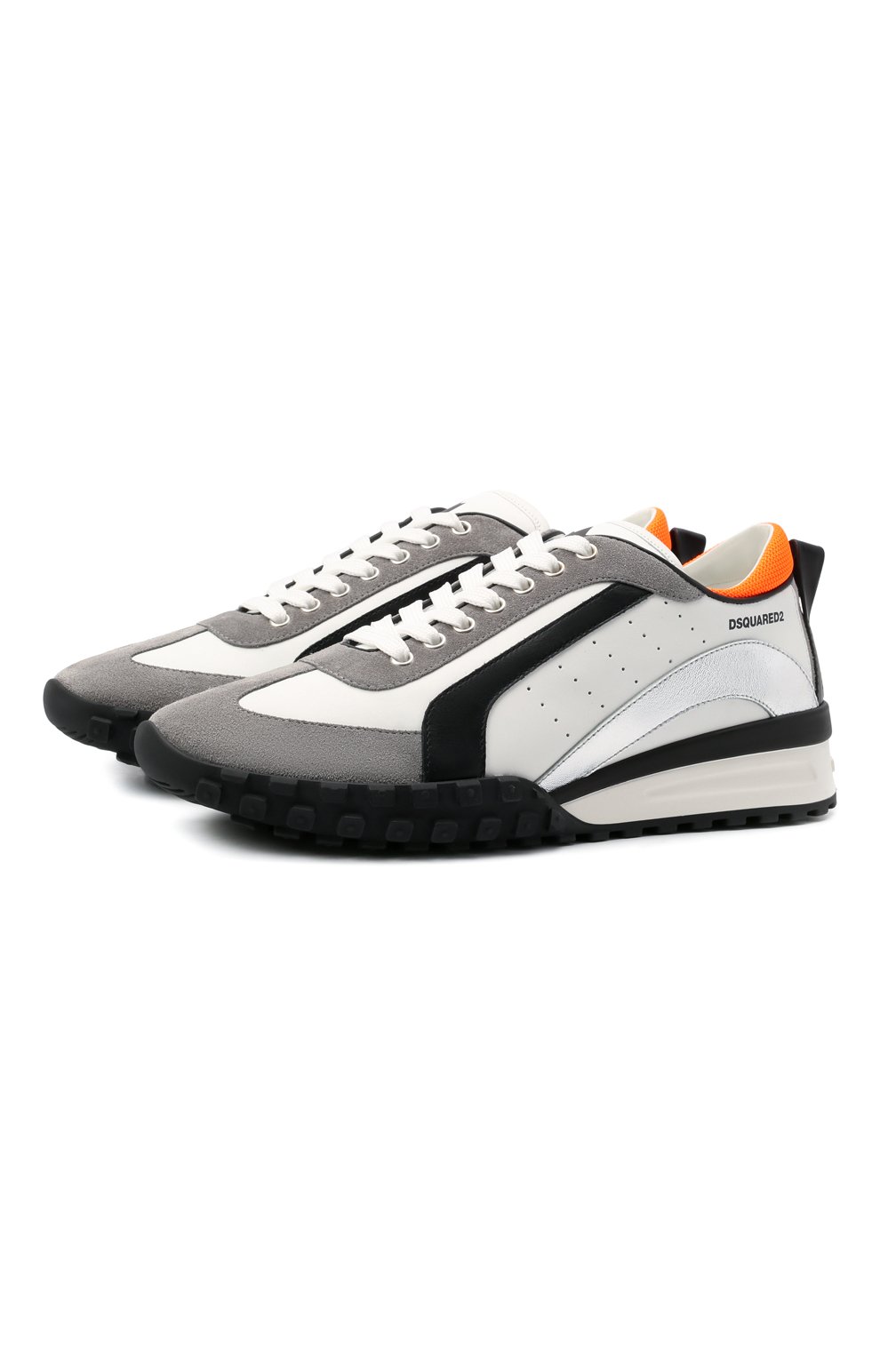 Кожаные кроссовки legend DSQUARED2, арт. SNM0196 01504324, фото 1