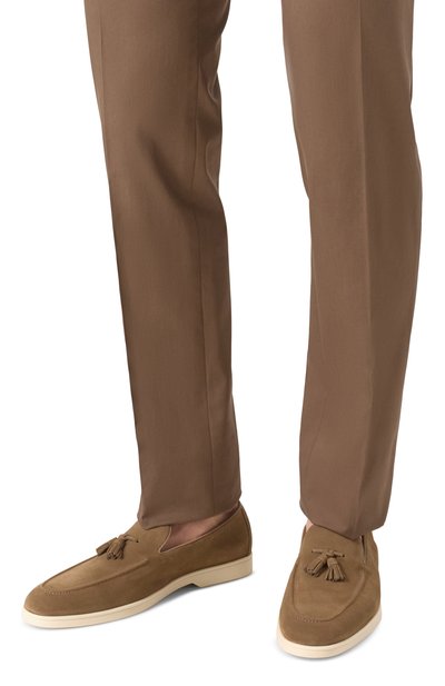 Замшевые лоферы DOUCAL'S, арт. DU3415NWMAUY009G, фото 3