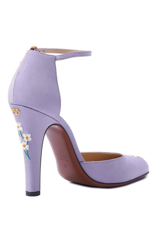 Текстильные туфли Hi Dolly 105 Valentino 7W2S0MI2/ZBN Сиреневый  7W2S0MI2/ZBN Фото 5