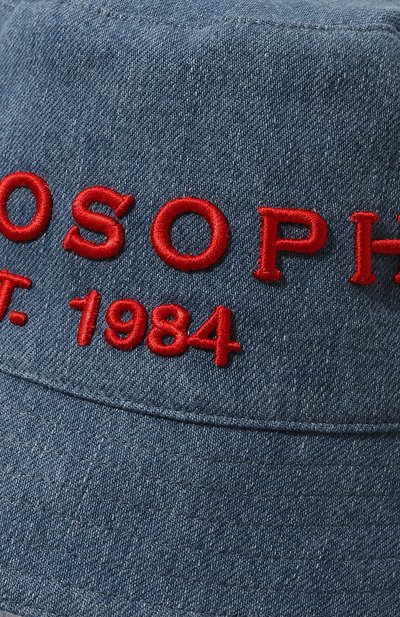 Джинсовая панама PHILOSOPHY DI LORENZO SERAFINI KIDS, арт. PFCP0050/DF011, фото 3