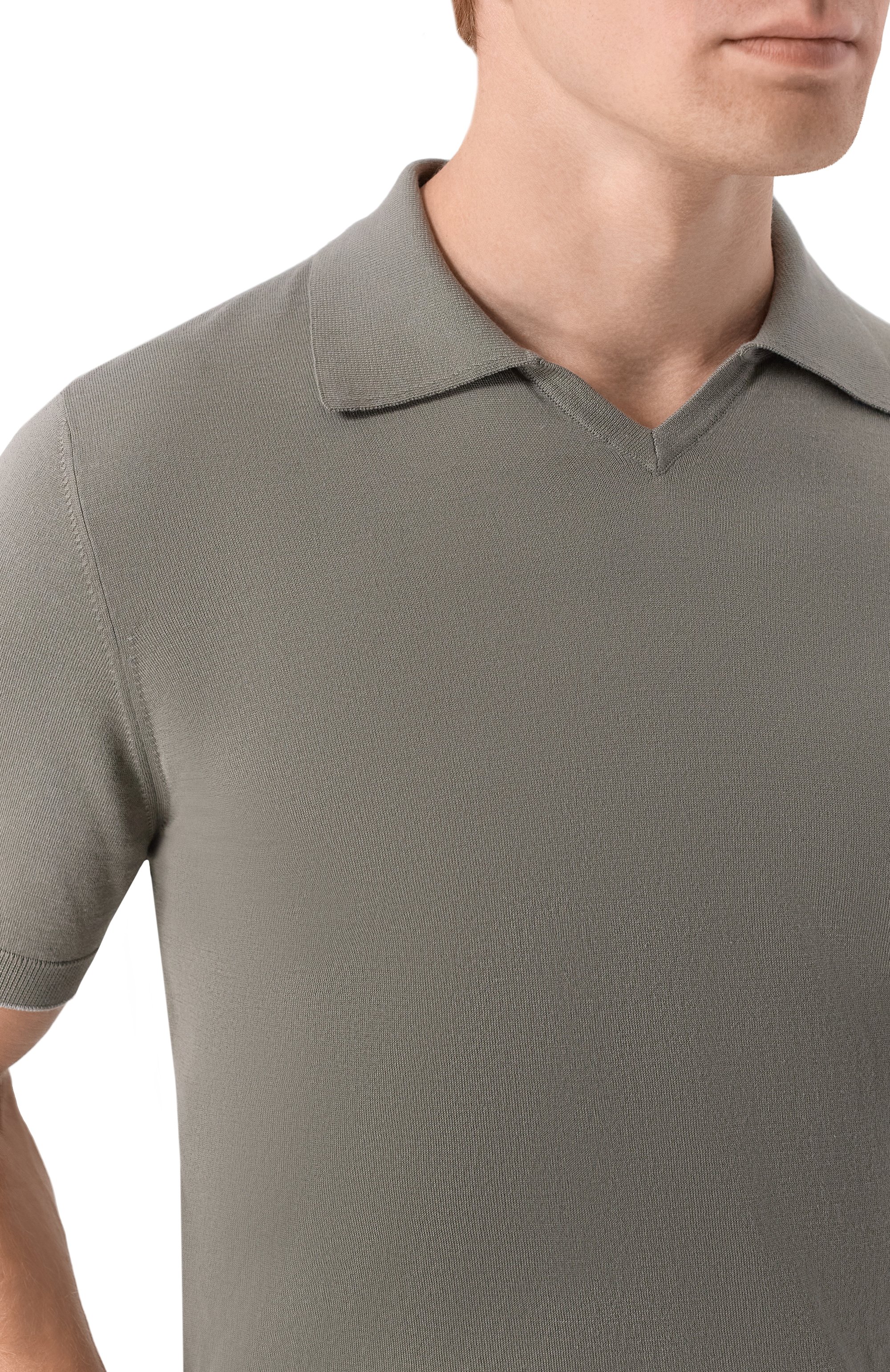 Хлопковое поло BRUNELLO CUCINELLI, арт. M29800145, фото 5