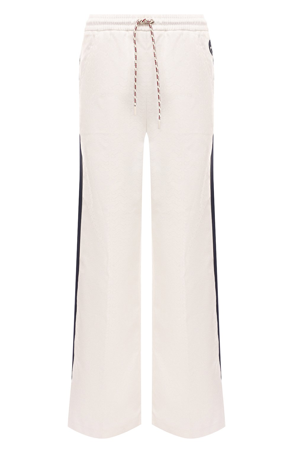 Брюки GUCCI белого цвета по цене 191500 руб., арт. 753798/XJFU1, фото 1 Брюки GUCCI, арт. 753798/XJFU1, фото 1