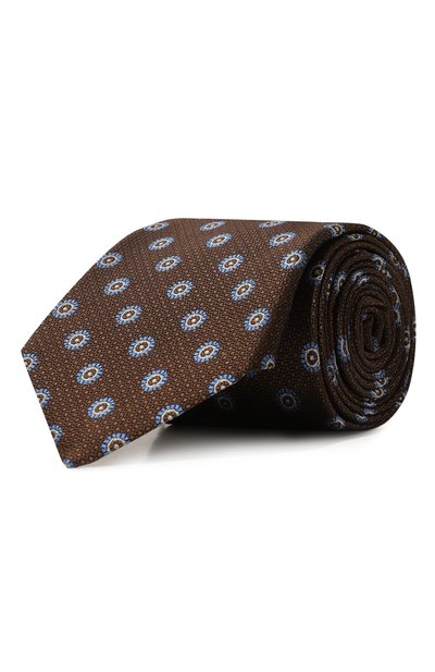 Мужской шелковый галстук CANALI, арт. 18/HJ04152