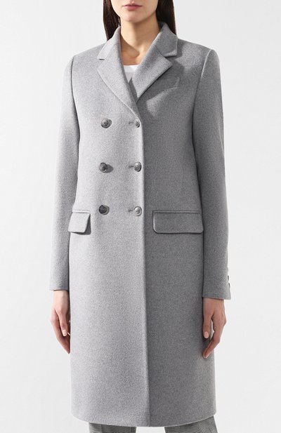 Пальто из смеси шерсти и кашемира SEVEN LAB, арт. C19-GC1grey, фото 3