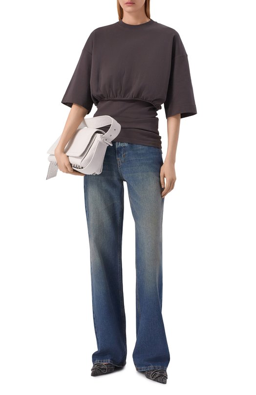 Хлопковый топ Darkpark WJE16/JER01 Коричневый  WJE16/JER01 Фото 2