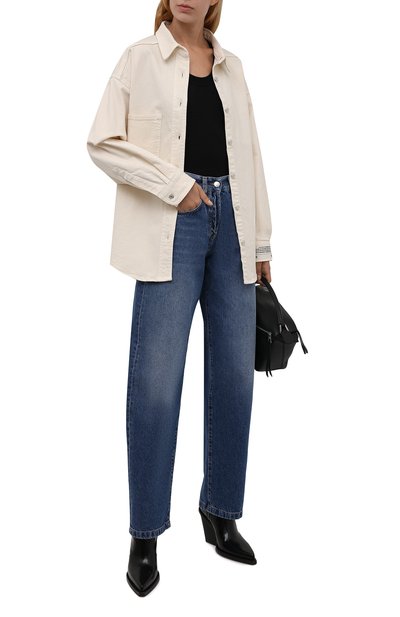 Джинсовая рубашка MSGM, арт. 3141MDE190T 217791, фото 2