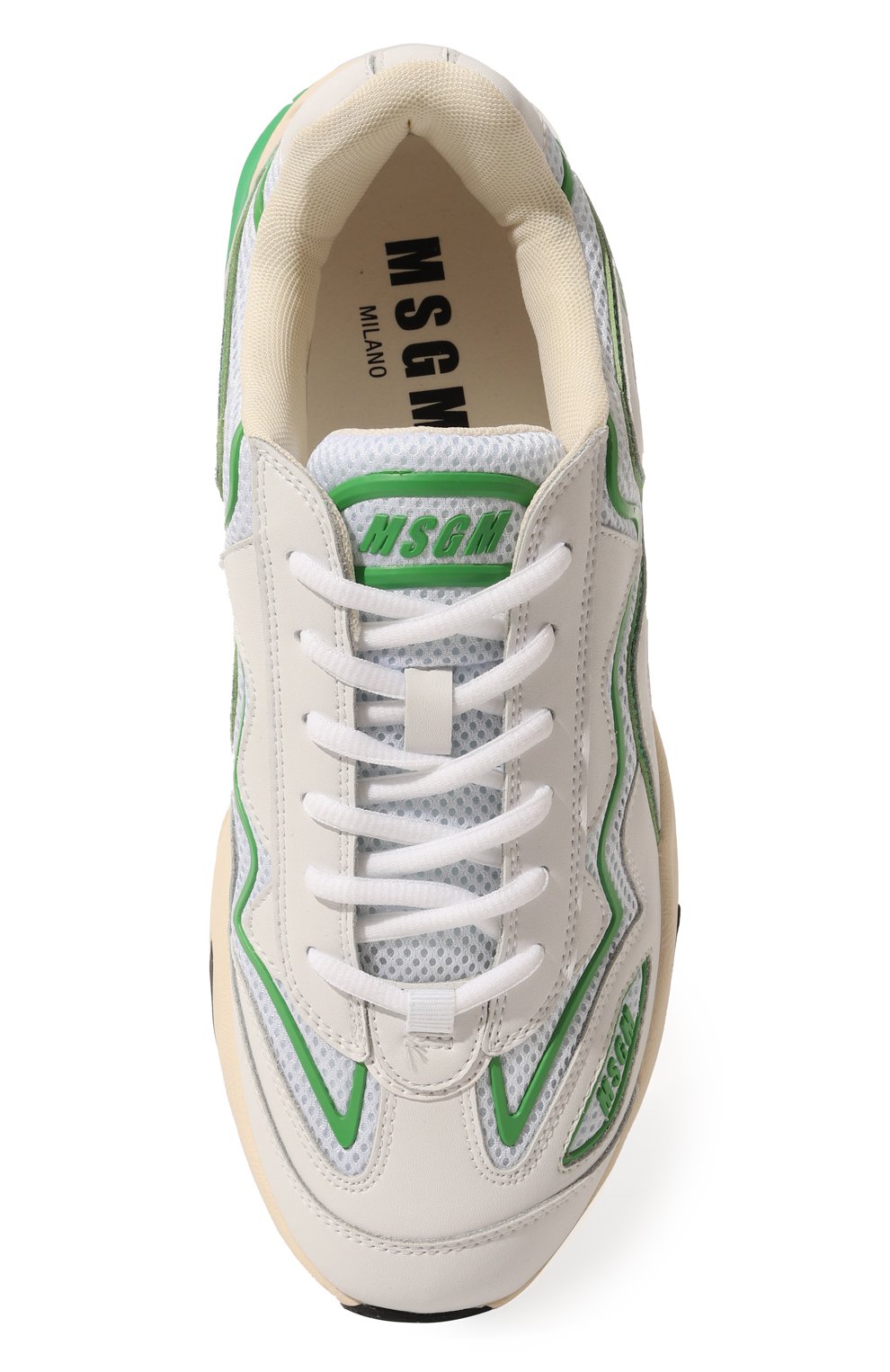 Комбинированные кроссовки MSGM, арт. 3440MS701 340, фото 6