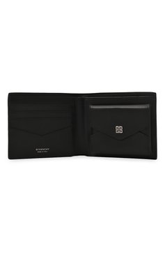 Мужской кожан�ое портмоне GIVENCHY черного цвета, арт. BK6090K1LQ | Фото 3 (Материал: Натуральная кожа; Нос: Не проставлено)