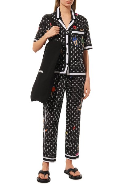 Хлопковые брюки YANINA, арт. 0-2484, фото 2