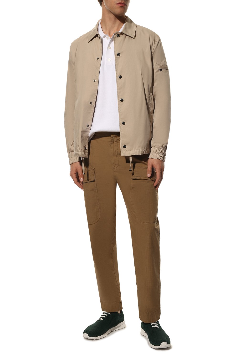 Текстильные кроссовки KITON, арт. USSFITBN00809, фото 2