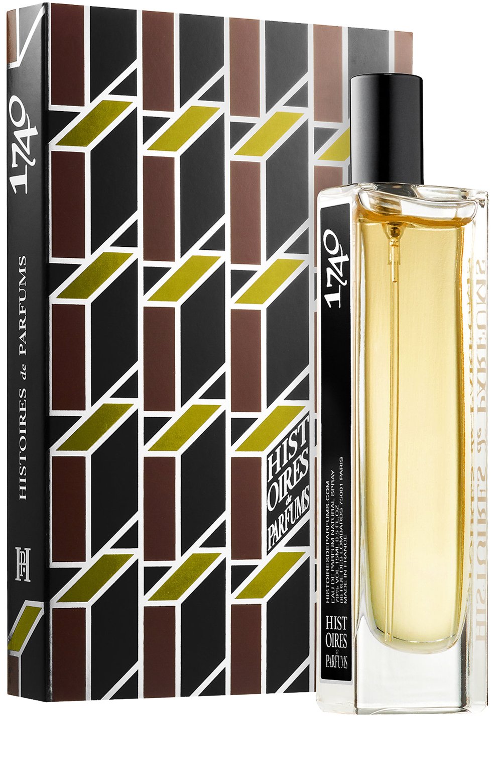 Парфюмерная вода 1740 (15ml) HISTOIRES DE PARFUMS бесцветного цвета по цене 3200 руб., арт. 1740B15, фото 1 Парфюмерная вода 1740 (15ml) HISTOIRES DE PARFUMS, арт. 1740B15, фото 1