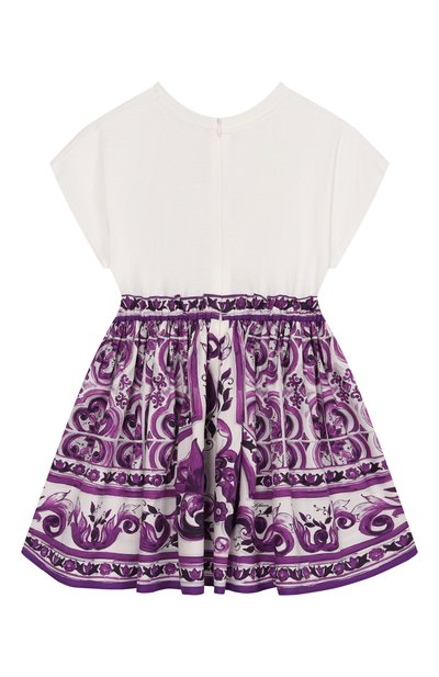 Хлопковое платье DOLCE & GABBANA, арт. L5JDAF/G7PEE/2-6, фото 2