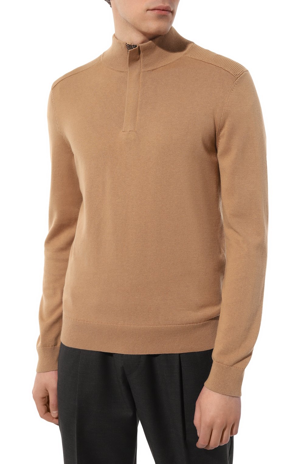 Джемпер из хлопка и шерсти BOSS, арт. 50500650, фото 3