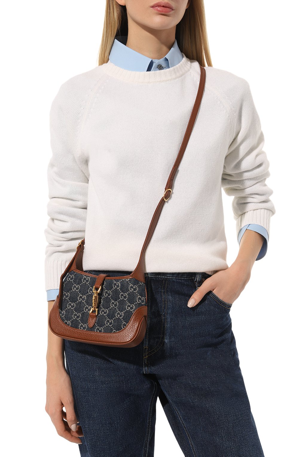 Сумка jackie 1961 mini GUCCI, арт. 637092 2KQGG, фото 2