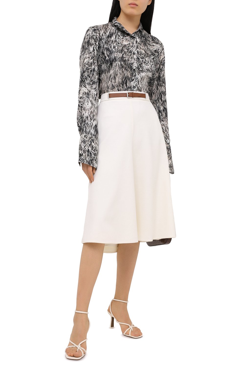 Шерстяная юбка RALPH LAUREN кремового цвета по цене 219500 руб., арт. 293829101, фото 2 Шерстяная юбка RALPH LAUREN, арт. 293829101, фото 2