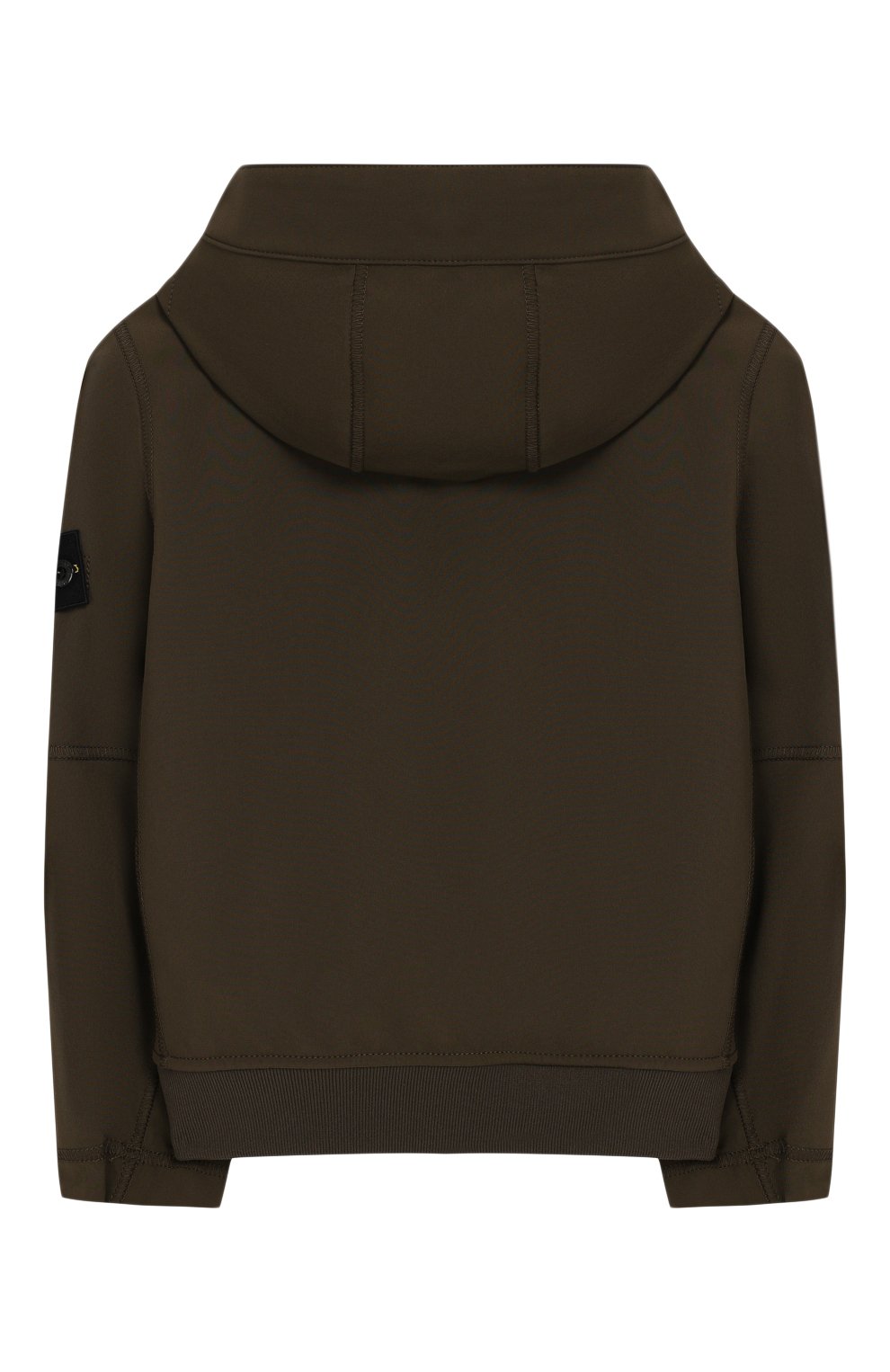 Ветровка с капюшоном STONE ISLAND хаки цвета по цене 19950 руб., арт. 701640234/6-8, фото 2 Ветровка с капюшоном STONE ISLAND, арт. 701640234/6-8, фото 2