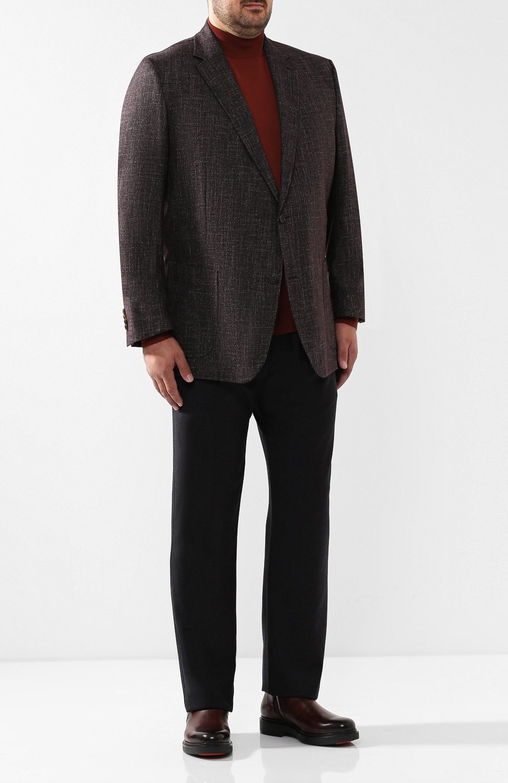 Брюки из шерсти и кашемира ZILLI, арт. M0Q-D0292-LACH1/R001/66-68, фото 2