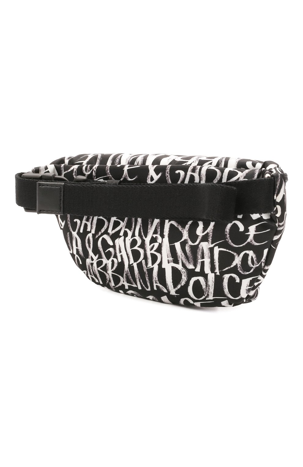 Поясная сумка DOLCE & GABBANA черно-белого цвета по цене 24550 руб., арт. EM0103/AW426, фото 2 Поясная сумка DOLCE & GABBANA, арт. EM0103/AW426, фото 2