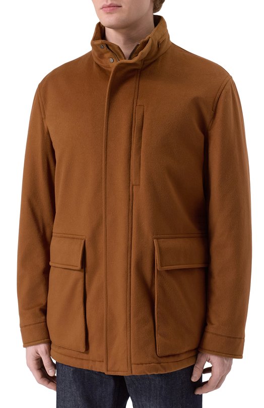 Кашемировая куртка Zegna 7351/UCT44A6 Бежевый  7351/UCT44A6 Фото 3