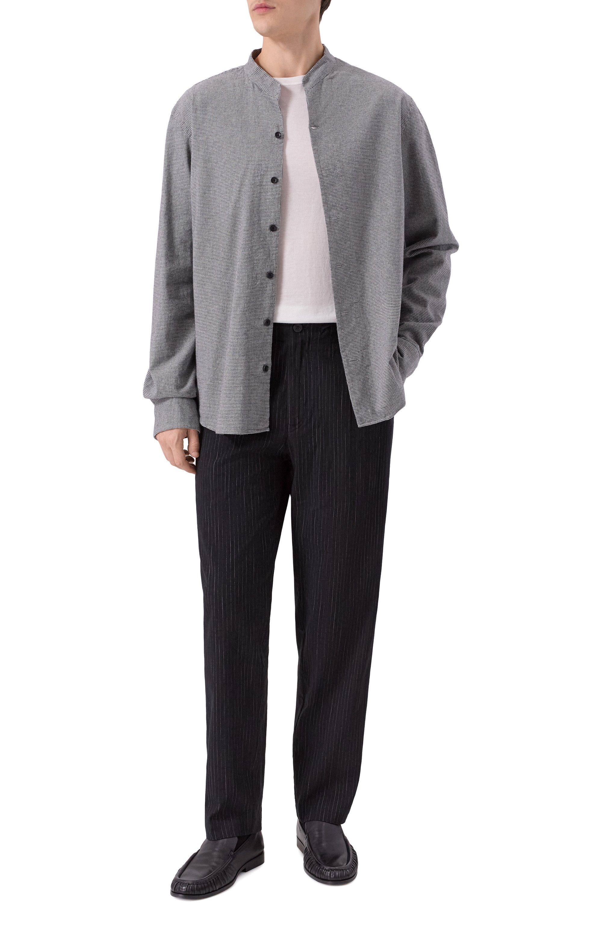 Хлопковая рубашка HANNES ROETHER, арт. T029PAS.3059, фото 2