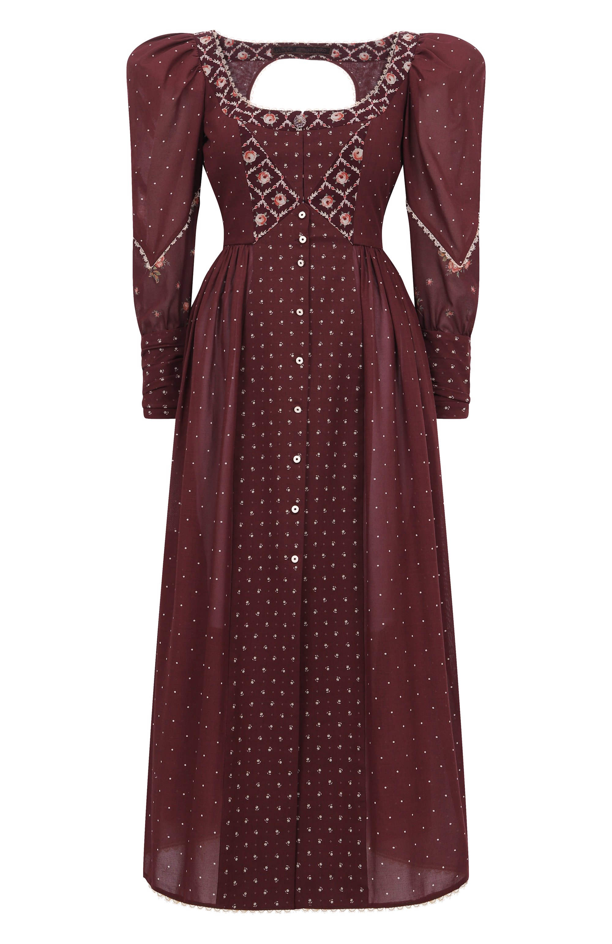 Хлопковое платье ULYANA SERGEENKO, арт. ABM011SS24P1112Т24, фото 1