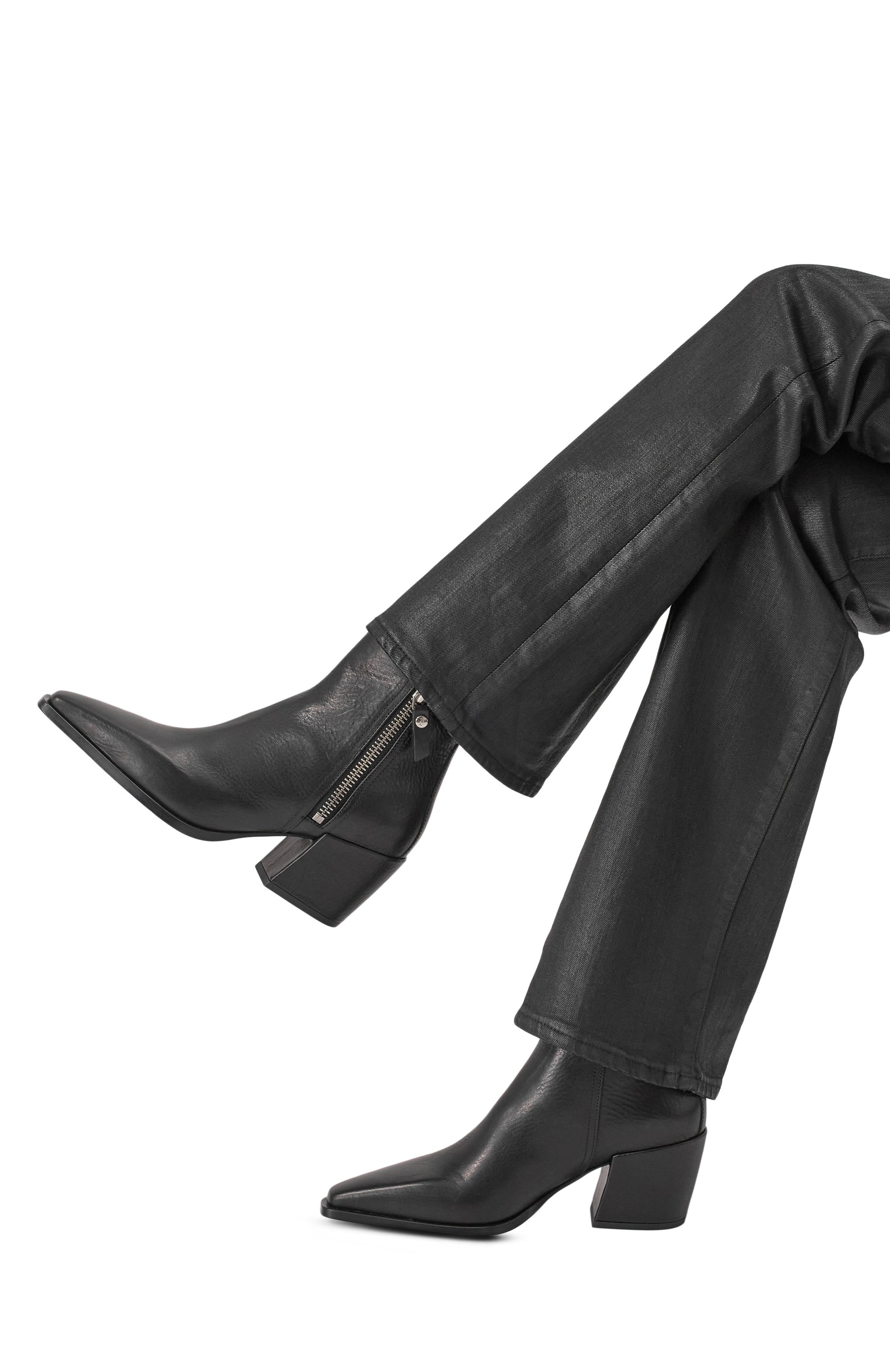 Кожаные ботильоны abigail zip 50 AGL, арт. D784503PC/GAUCH, фото 3