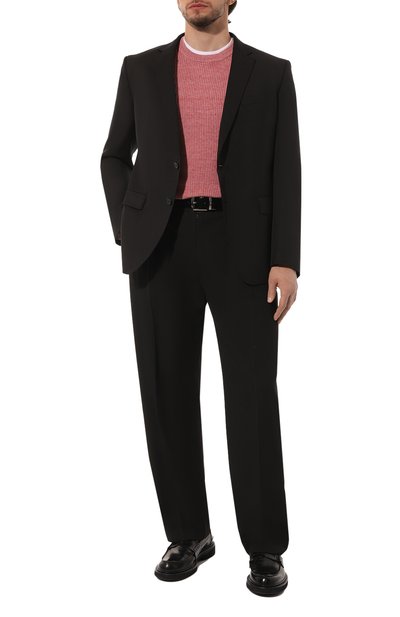 Мужской джемпер изо льна и хлопка BRUNELLO CUCINELLI, арт. M2L70B2257