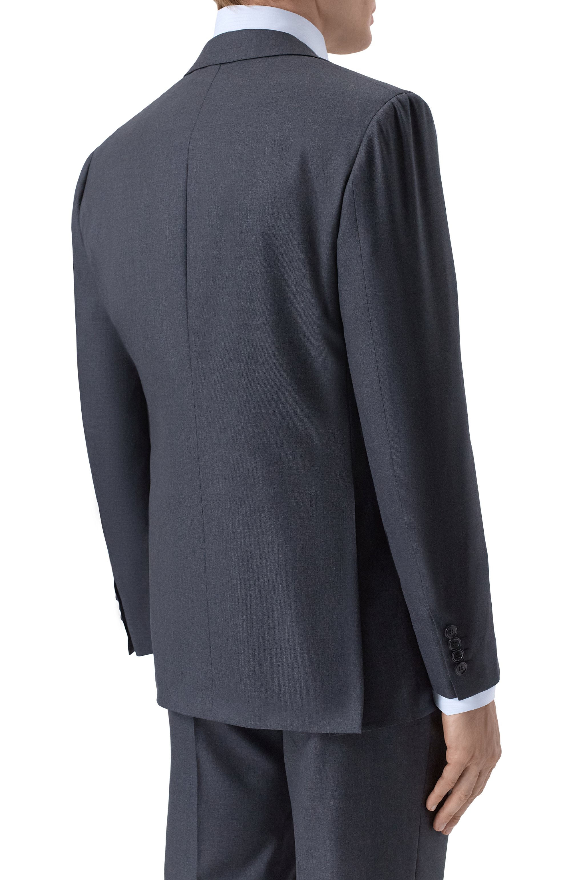 Шерстяной костюм BRIONI серого цвета по цене 754500 руб., арт. RA000L/P5AMI, фото 3 Шерстяной костюм BRIONI, арт. RA000L/P5AMI, фото 3