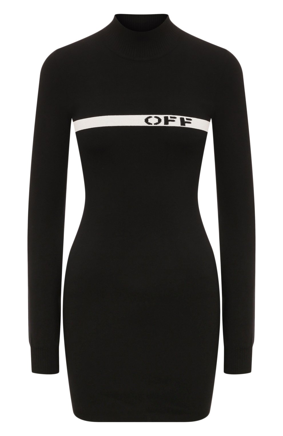 Платье из вискозы OFF-WHITE, арт. 0WHI099F24KNI001, фото 1