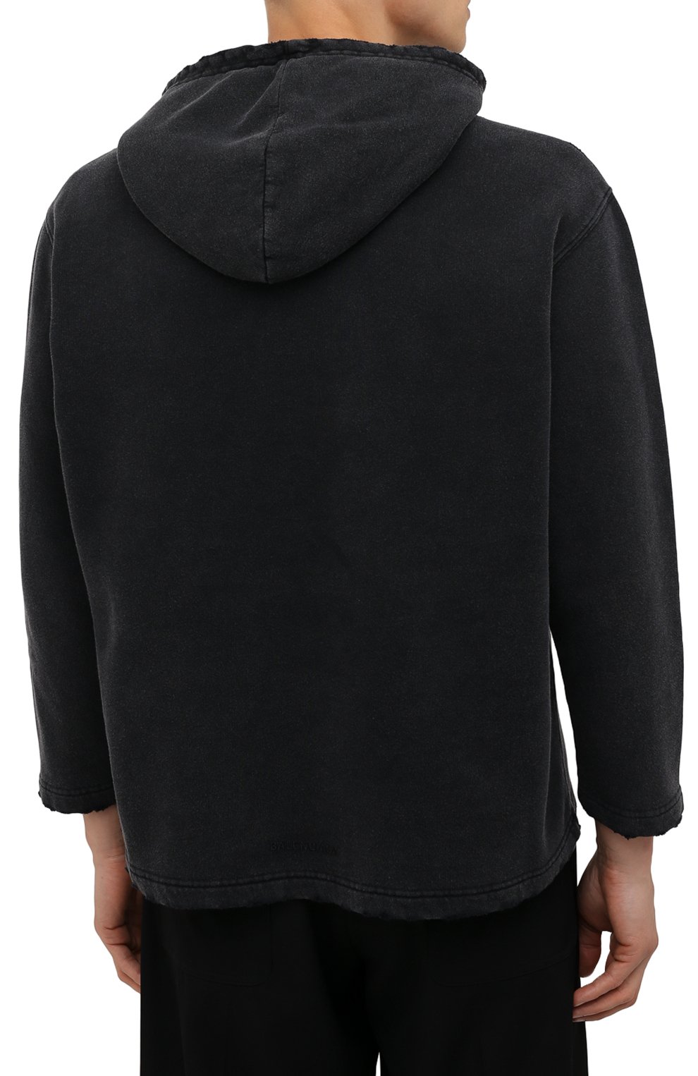 Хлопковое худи balenciaga x rammstein BALENCIAGA, арт. 670946/TLV53, фото 4