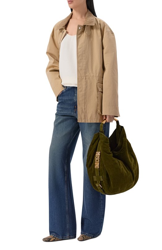 Сумка Handle Me medium Moschino MC4182PP00/0F0 Хаки  MC4182PP00/0F0 Фото 3