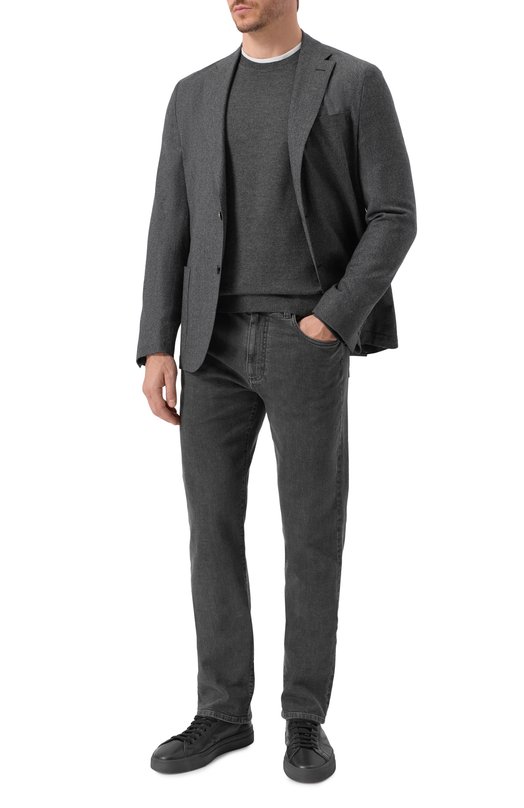 Шерстяной пиджак Corneliani 26X007-2618400_1 Серый  26X007-2618400_1 Фото 2