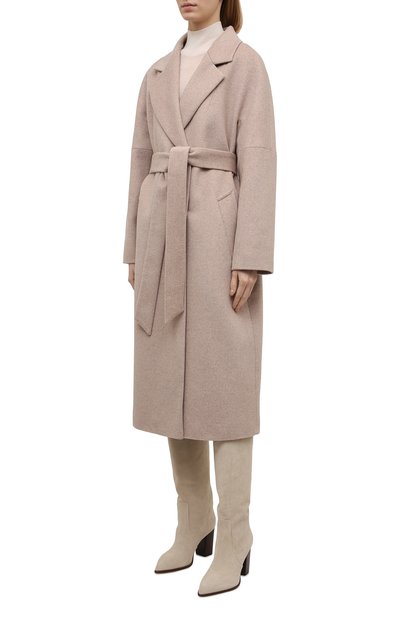 Пальто из шерсти и кашемира SEVEN LAB, арт. CV12 beige, фото 3