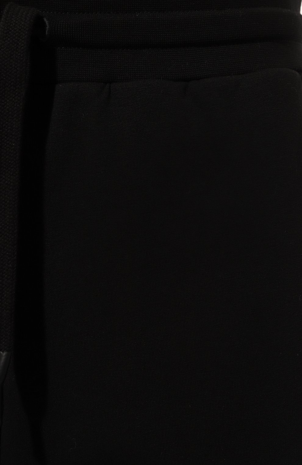 Хлопковые джоггеры EA7 черного цвета по цене 14250 руб., арт. 7W000008/AF10195, фото 5 Хлопковые джоггеры EA7, арт. 7W000008/AF10195, фото 5