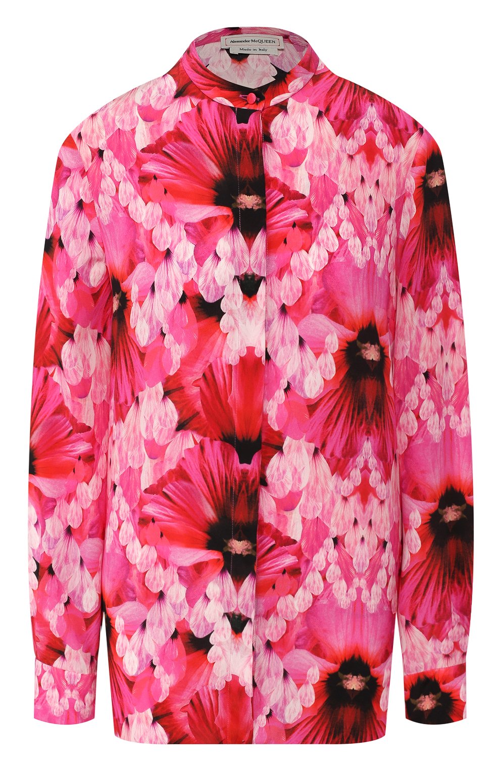 Шелковая рубашка ALEXANDER MCQUEEN, арт. 610772/QCABE, фото 1