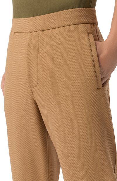 Брюки из хлопка и лиоцелла EMPORIO ARMANI, арт. EM007351/AF13700, фото 5