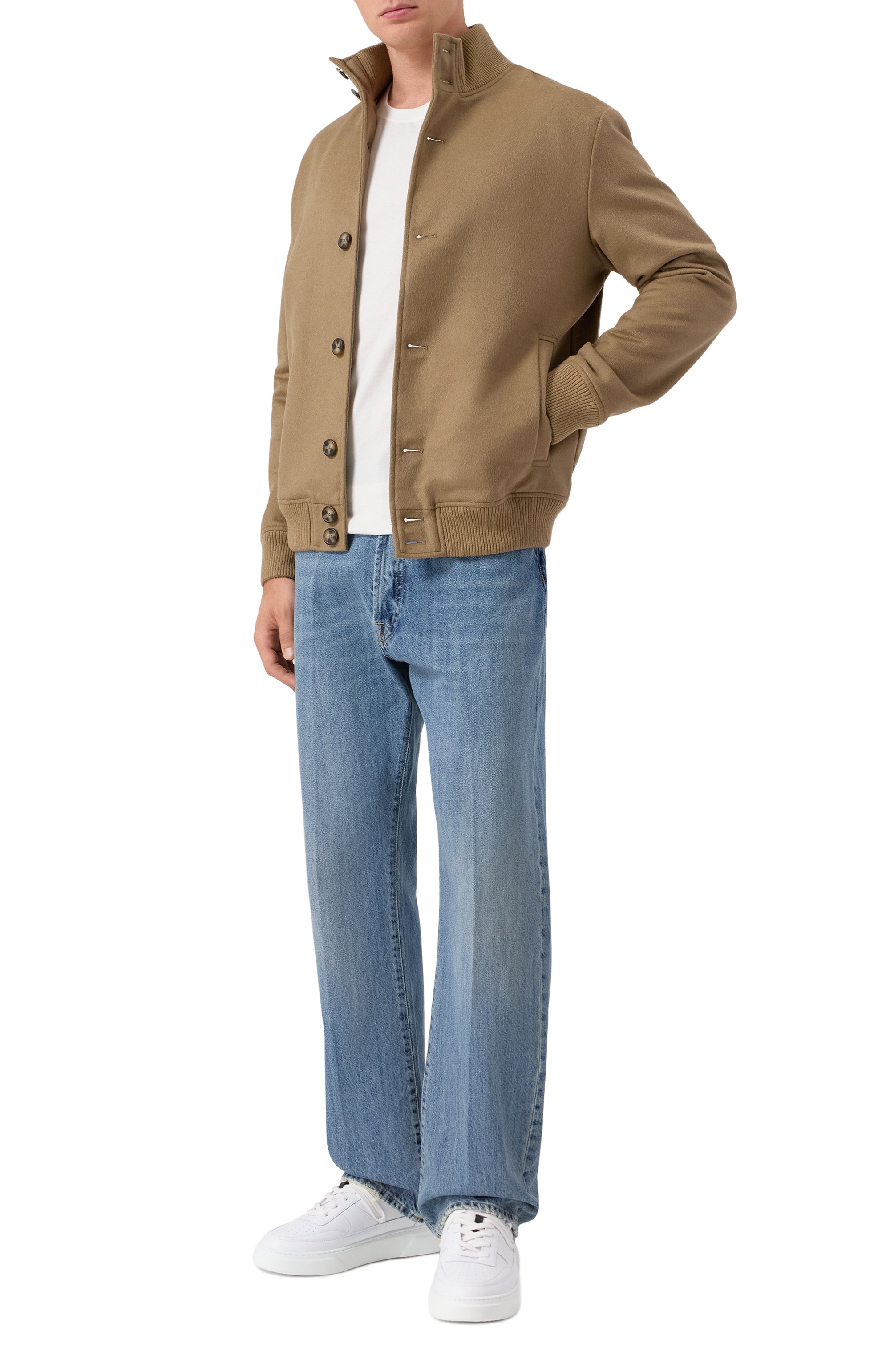 Шерстяной бомбер 12 STOREEZ, арт. 128573, фото 2