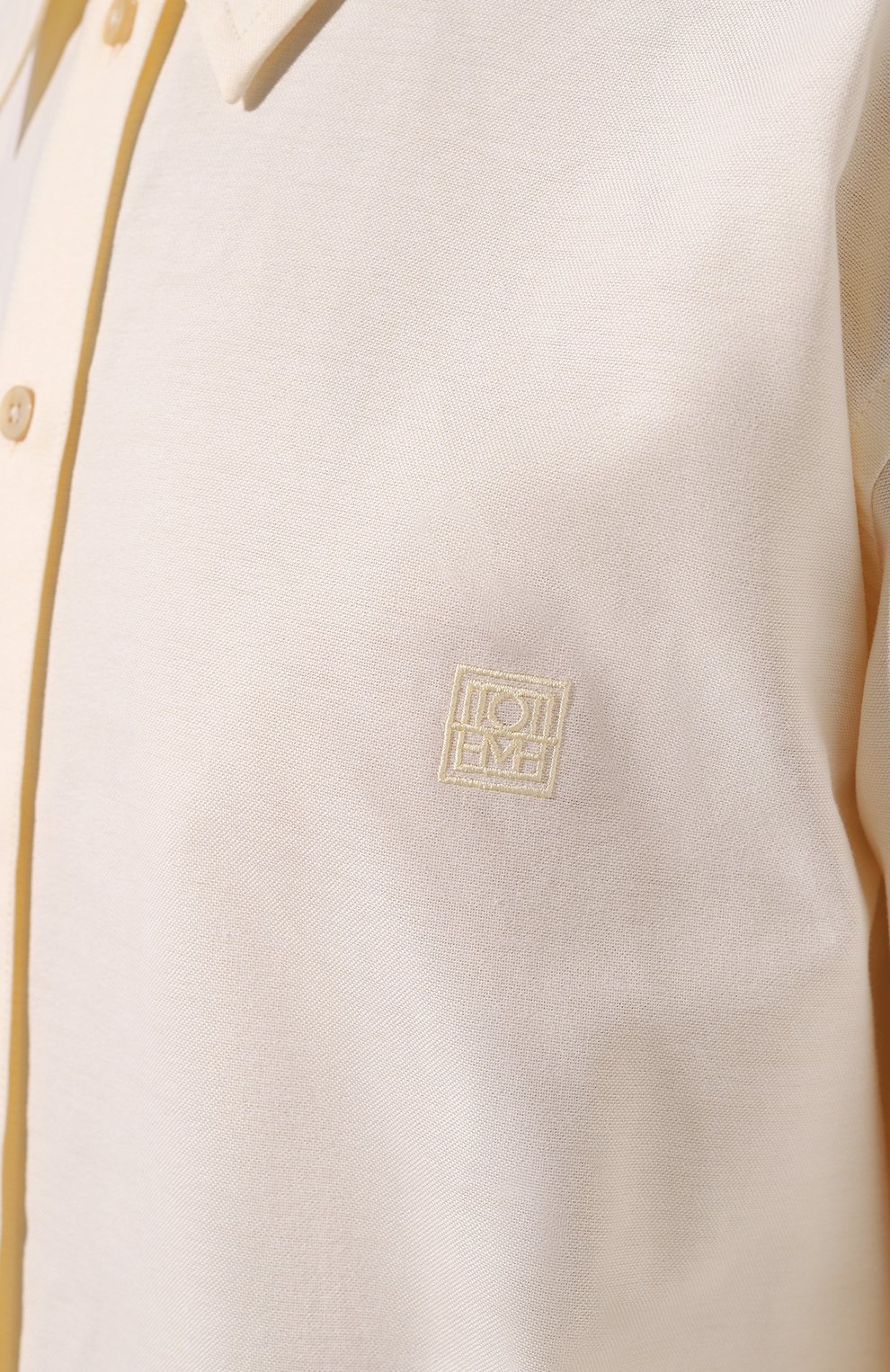 Хлопковая рубашка TOTEME, арт. 243-WRT0356-FB0235, фото 5