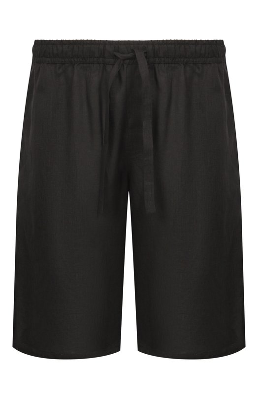 Льняные шорты Dolce & Gabbana GV37AZ/FU4IK Чёрный GV37AZ/FU4IK