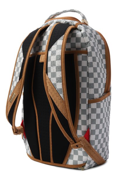 Рюкзак graff embossed SPRAYGROUND, арт. 910B8848NSZ/GRAFF EMB0SSED CREAM CHECK DLXSV BACKP, фото 2
